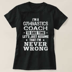 Camiseta Treinador de ginástica