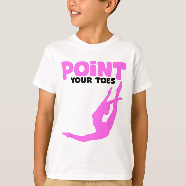 Camiseta Treinador de ginástica acrobática engraçado ginast (Frente)