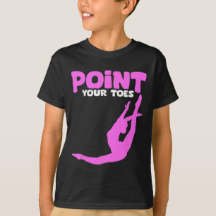 Camiseta Treinador de ginástica acrobática engraçado Ginast