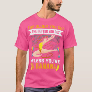Camiseta Treinador de ginástica artística do ginásio de ani