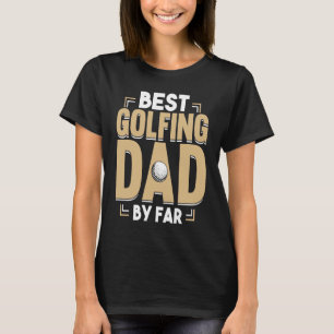 Camiseta Treinador de Golfe Padre Golfer Pai 2