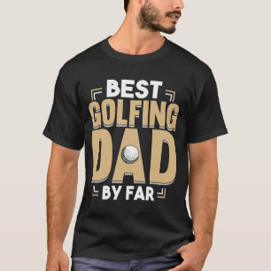 Camiseta Treinador de Golfe Padre Golfer Pai 2