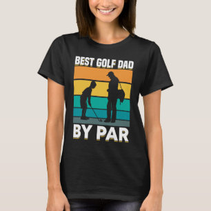 Camiseta Treinador de Golfe Padre Golfer Pai 7