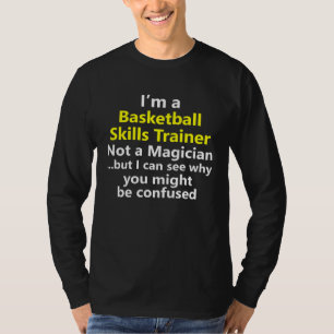 Camiseta Treinador de Habilidades de Basquete para Jovens d