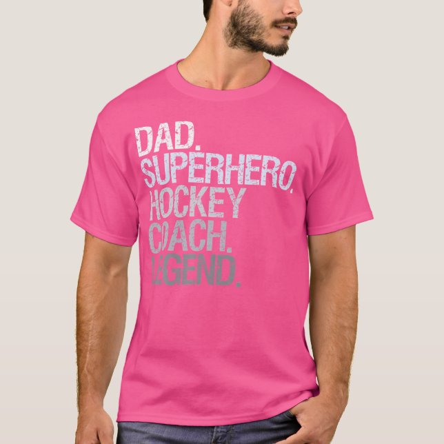 Camiseta Treinador de Hockey (Frente)