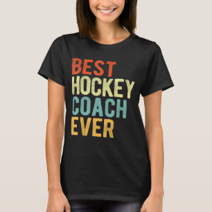 Camiseta Treinador De Hóquei Em Gelo Da Equipe De Hóquei Em