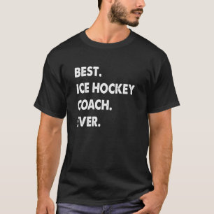 Camiseta Treinador de Hóquei em Gelo Profissão Melhor Trein