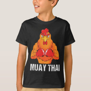 Camiseta Treinador de Kickboxing Tailândia Rooster Muay Tha
