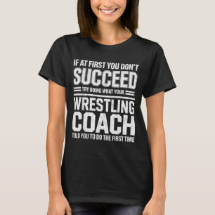 Camiseta Treinador de Luta Engraçado Lutador de Artes Marci