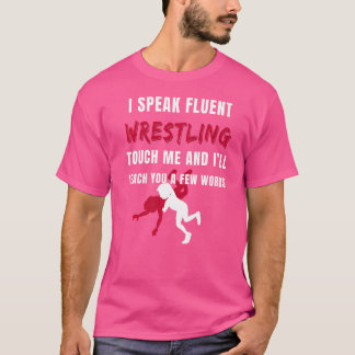 Camiseta Treinador de Luta Livre Lutador Presente Esportes