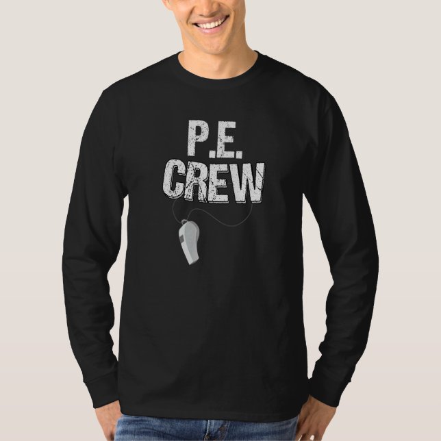 Camiseta Treinador De Malhações Da Classe Pe Crew (Frente)