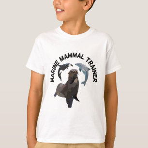 Camiseta Treinador de Mamíferos Marinhos