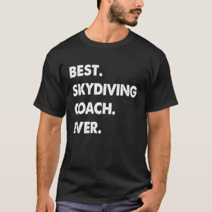 Camiseta Treinador de Paraquedismo Profissão Melhor Treinad