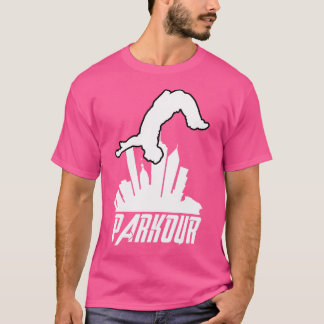 Camiseta Treinador de Parkour Corredor de Parkour Parcours