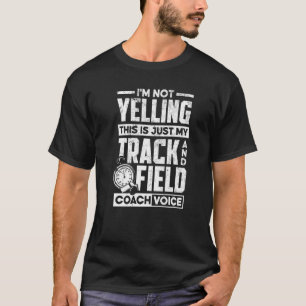 Camiseta Treinador De Rastreio E Campo Este Não Estou Grita