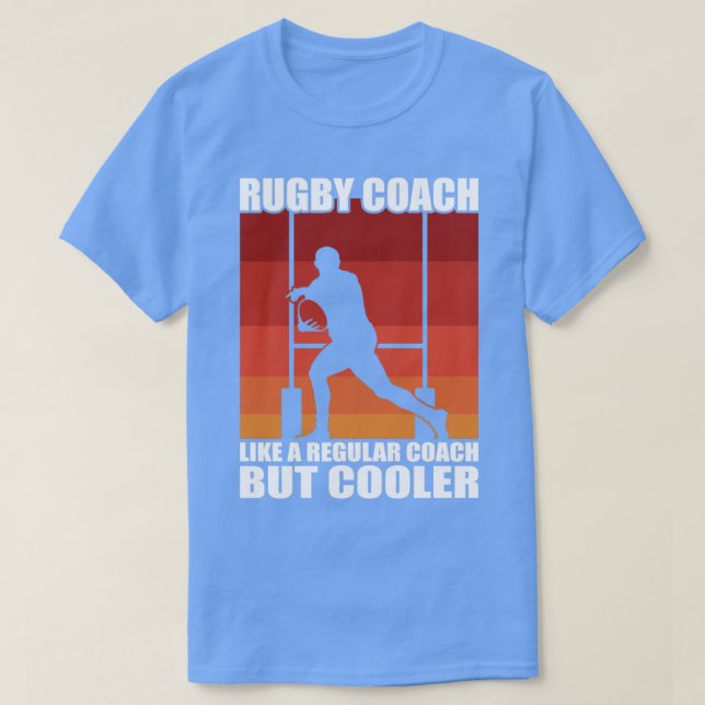 Camiseta Treinador de Rugby (Frente do Design)