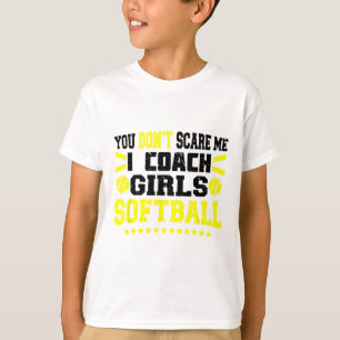Camiseta Treinador de software engraçado Você não me assust