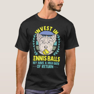 Camiseta Treinador De Tênis Diversão, Tênis Player Invest I