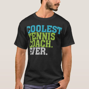 Camiseta Treinador De Tênis Mais Fresco De Tênis