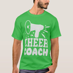 Camiseta Treinador de torcida Alto-falante Coaching Esporte