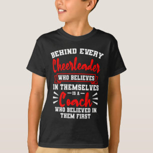 Camiseta Treinador de Torcida Equipe de Torcida Cheerleader