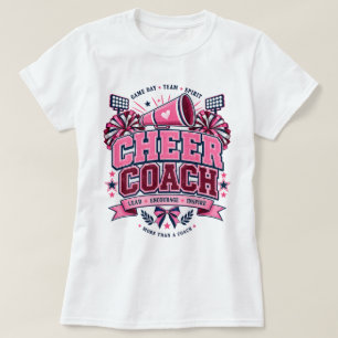 Camiseta Treinador de Torcida Liderar Encorajar Inspirar Es