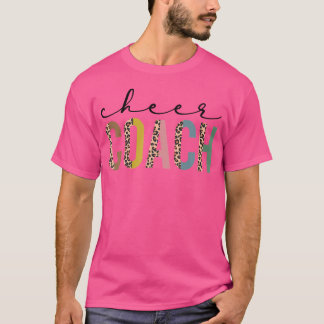 Camiseta Treinador de Torcida Props de Cheerleading de Leop