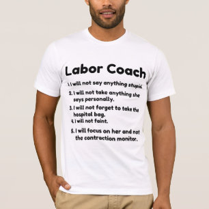 Camiseta treinador de trabalho