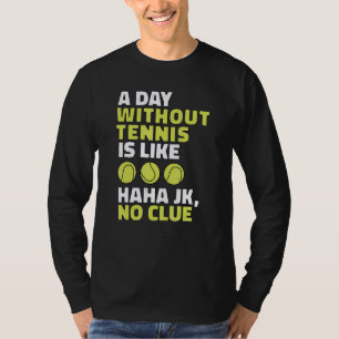 Camiseta Treinador de Tribunal do Jogador de tênis