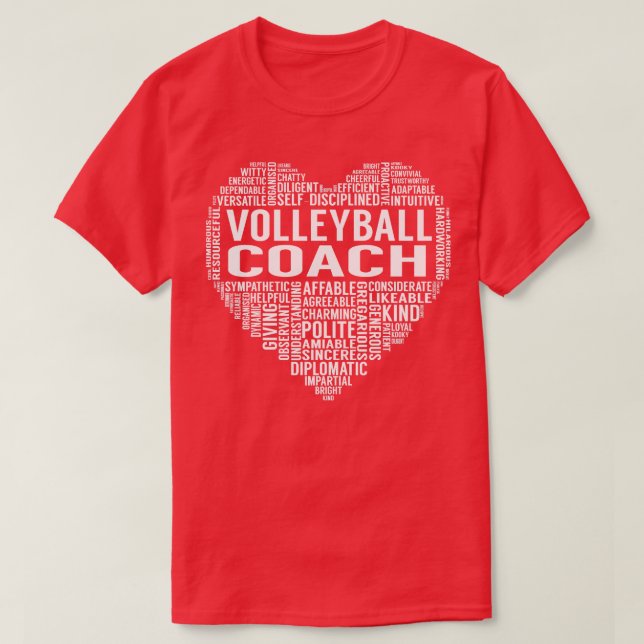 Camiseta Treinador de Voleibol (Frente do Design)