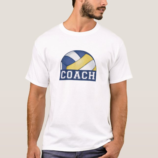 Camiseta Treinador de Voleibol (Frente)