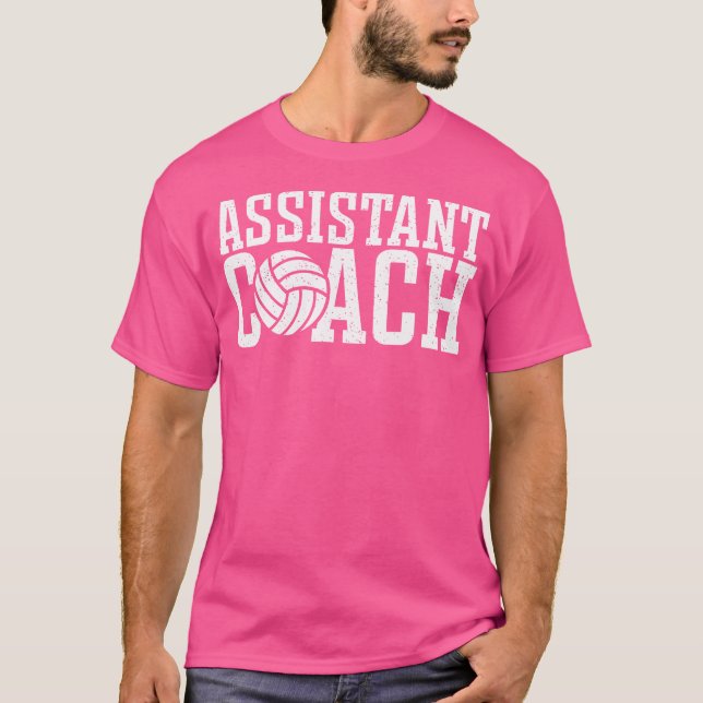 Camiseta Treinador de Voleibol Assistente (Frente)