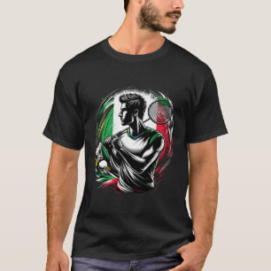 Camiseta Treinador desportista italiano Dminton