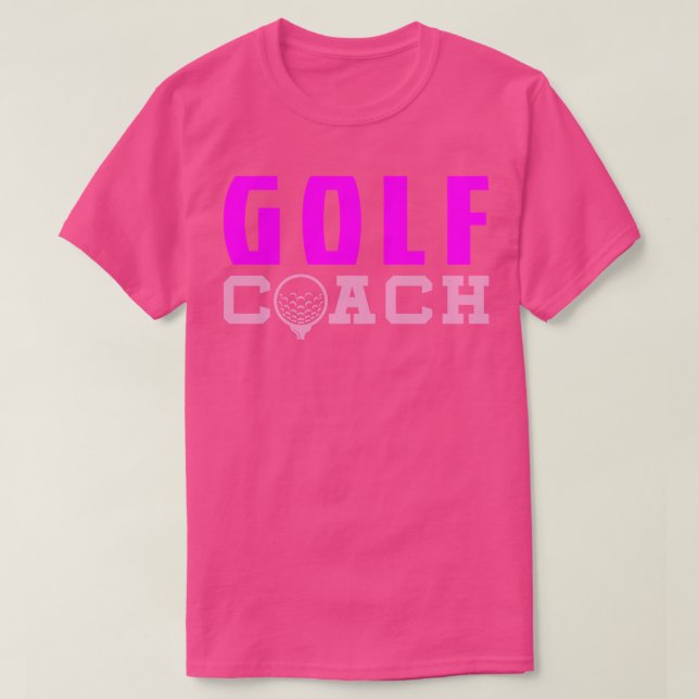 Camiseta Treinador do Golf (Frente do Design)