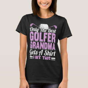 Camiseta Treinador do Golfe da vovó Golfer Grand