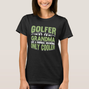 Camiseta Treinador do Golfe da vovó Golfer Grand