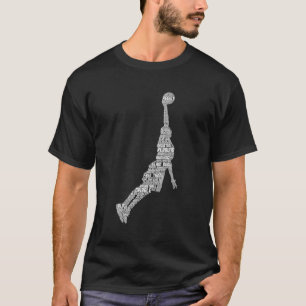 Camiseta Treinador do jogador de basquetebol