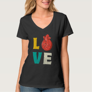 Camiseta treinador do jogador de vôlei ama ventilador