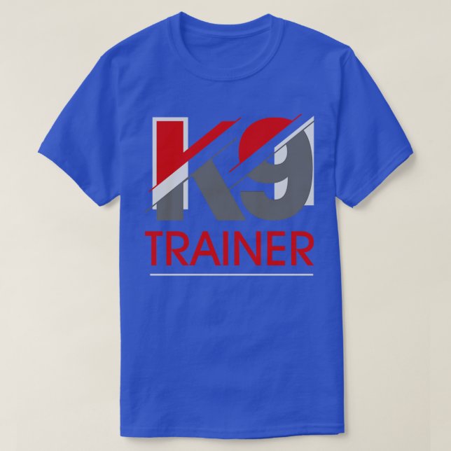 Camiseta Treinador do K9 (Frente do Design)