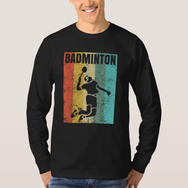 Camiseta Treinador do Time de Amor 3 da Badminton (Frente)