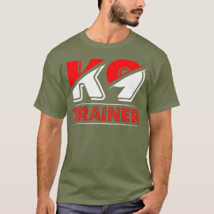Camiseta Treinador em cães do K9 Manipulador de cachorros d