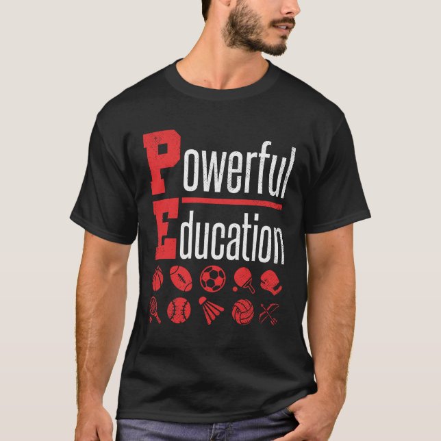 Camiseta Treinador em Educação Poderosa para Professores do (Frente)