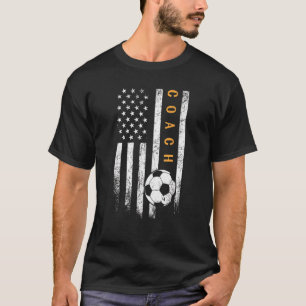 Camiseta Treinador em treinador de futebol americano Flag S