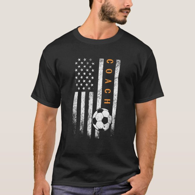 Camiseta Treinador em treinador de futebol americano Flag S (Frente)
