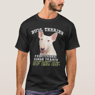Camiseta Treinador Humano Profissional de Cachorro Branco B