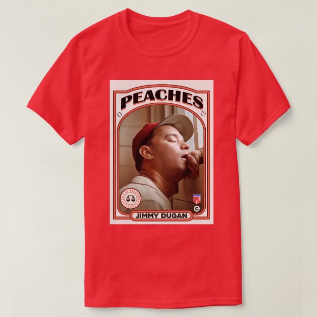 Camiseta Treinador Jimmy Dugan Baseball d (Frente do Design)