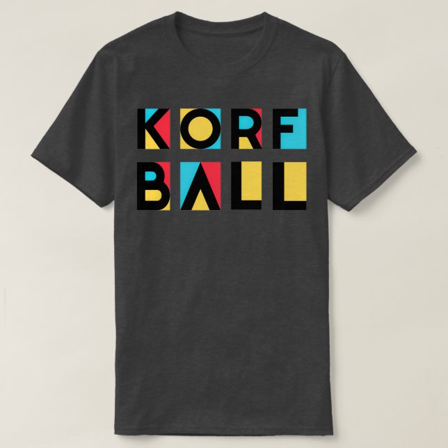 Camiseta Treinador KorfBall do KorfBall (Frente do Design)