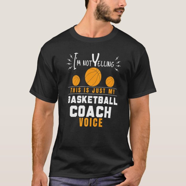 Camiseta Treinador legal De Basquete Para Mulheres (Frente)