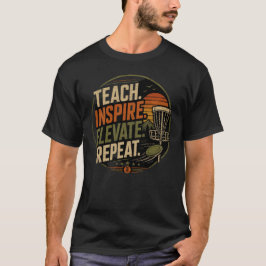 Camiseta Treinador Moderno de DiscGolf Vintage