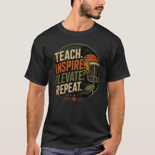 Camiseta Treinador Moderno de DiscGolf Vintage